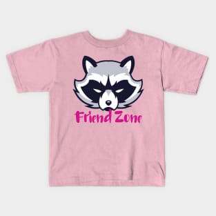 Friend Zone - raccoon Kids T-Shirt